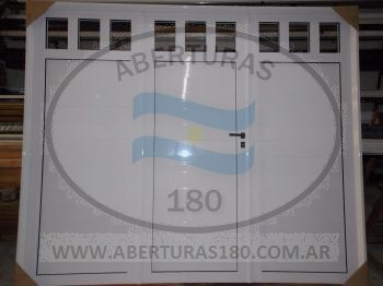 Puerta aluminio de 36 modelo G.