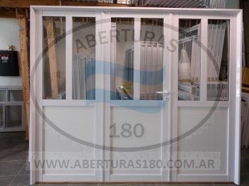 Portn 36 modelo G 2.40 x 2.00 de abrir.