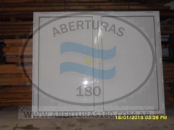 Portn de aluminio 36 modelo B.